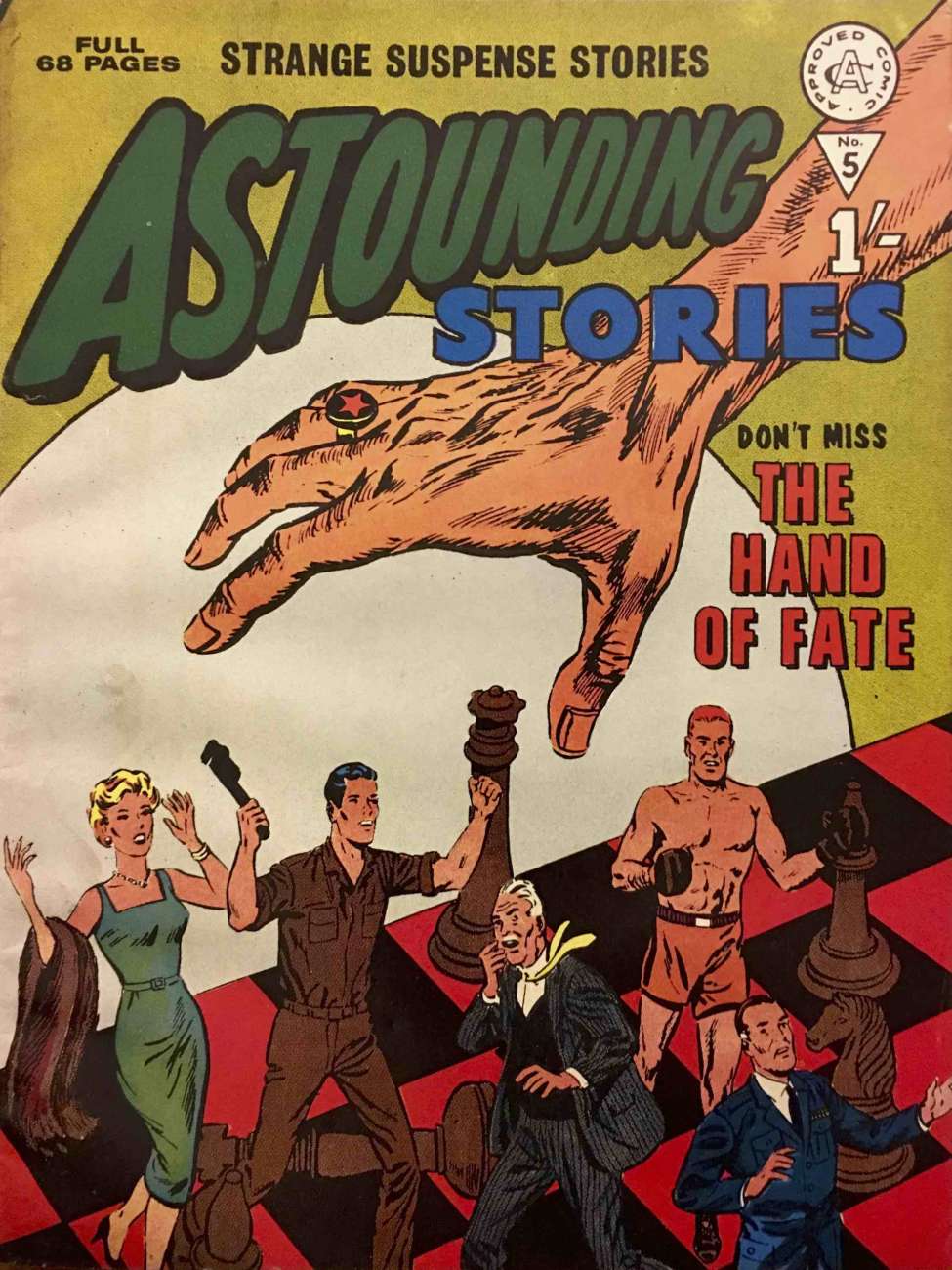 Book Cover For Astounding Stories 5