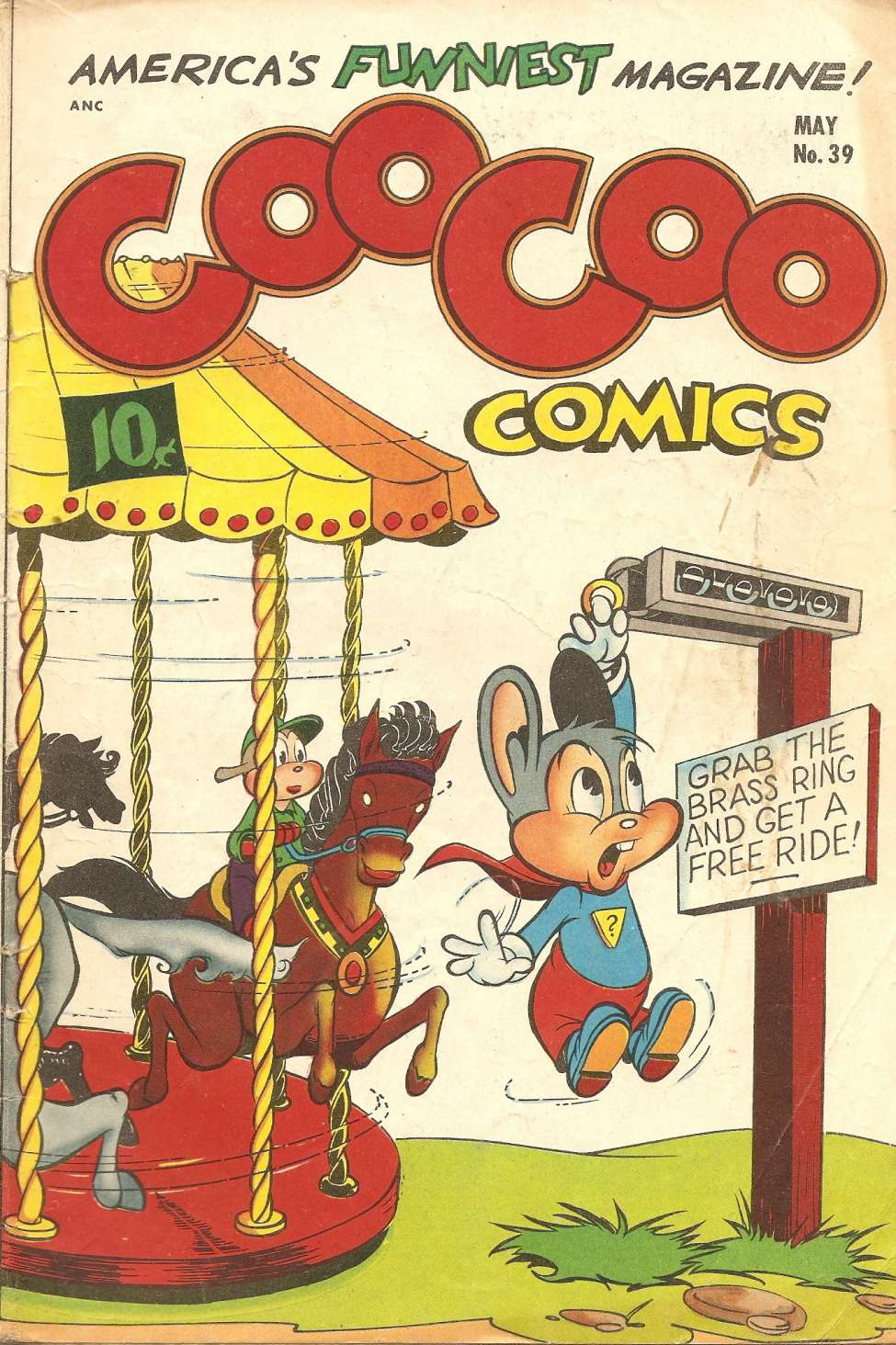 Comic Book Cover For Coo Coo Comics 39