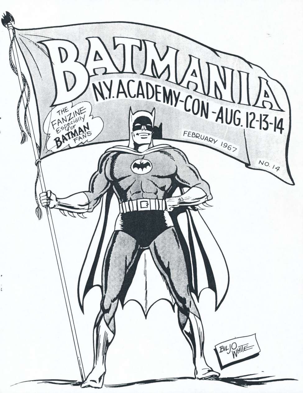 Comic Book Cover For Batmania 14