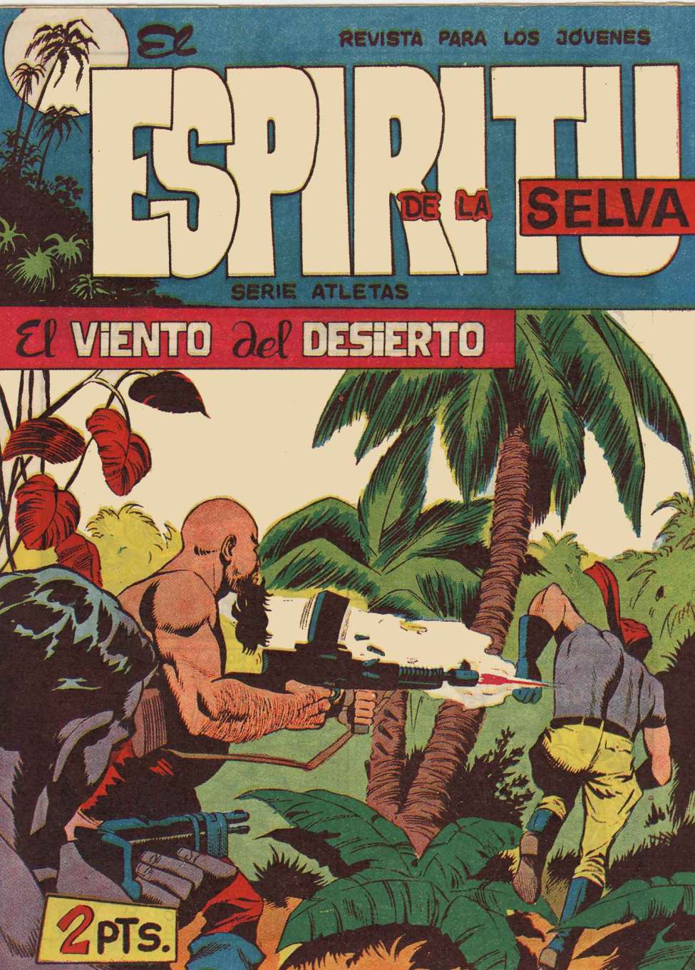 Comic Book Cover For El Espiritu De La Selva 82 - El Viento Del Desierto