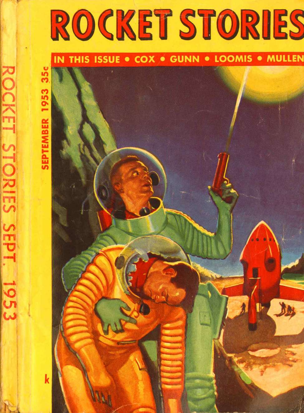 Book Cover For Rocket Stories 3 - Apprentice to the Lamp - Irving E. Cox
