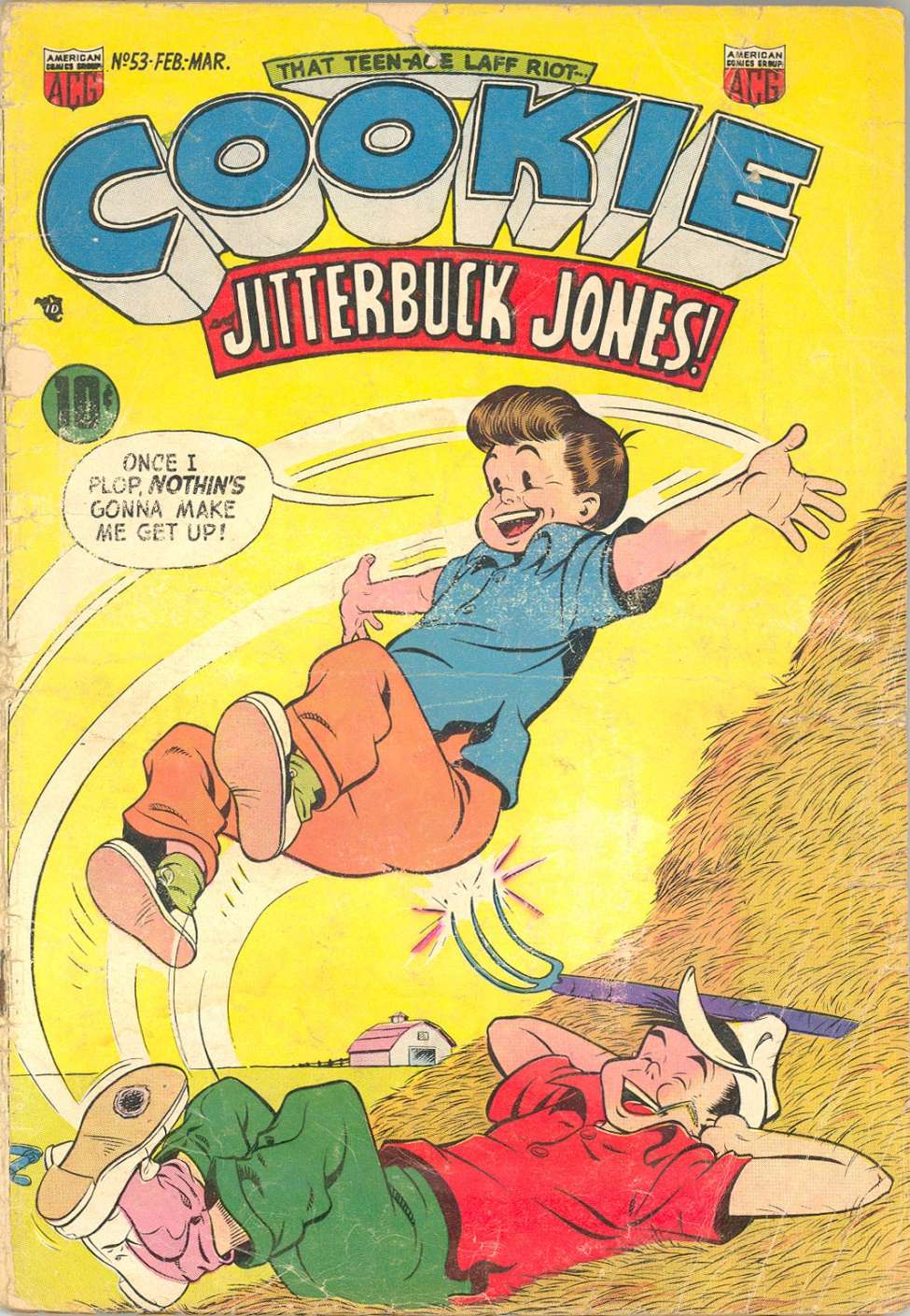 Comic Book Cover For Cookie 53