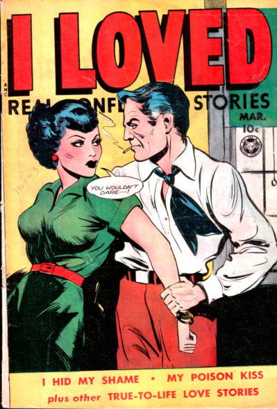 Comic Book Cover For I Loved Real Confession Stories 32