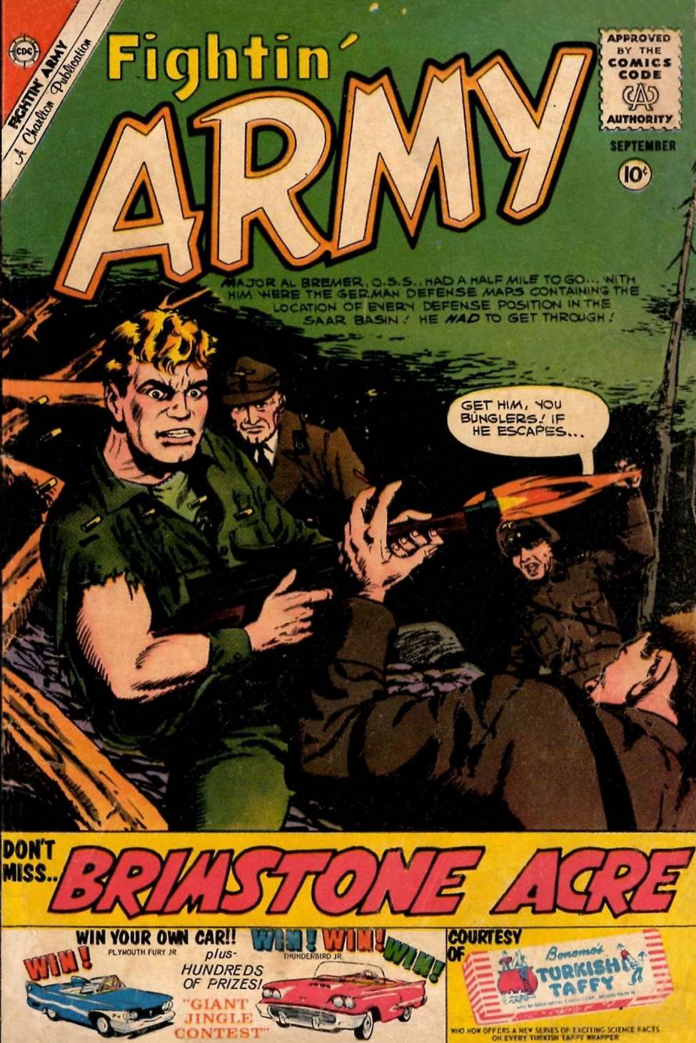 Book Cover For Fightin' Army 37