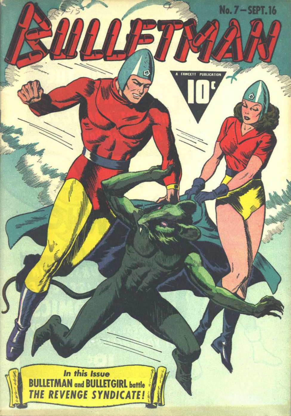 Book Cover For Bulletman 7
