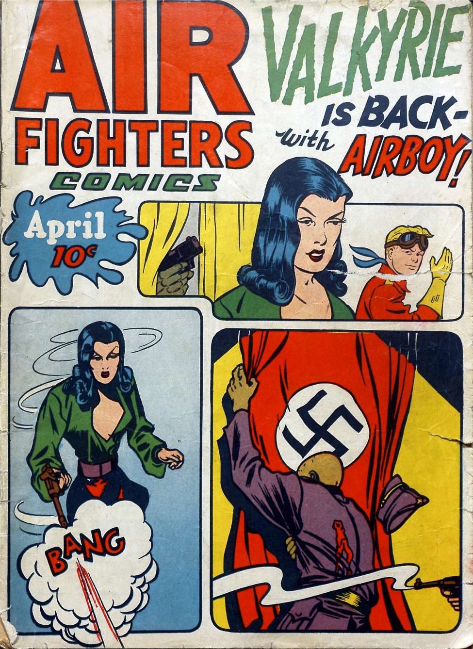 Comic Book Cover For Air Fighters Comics v2 7