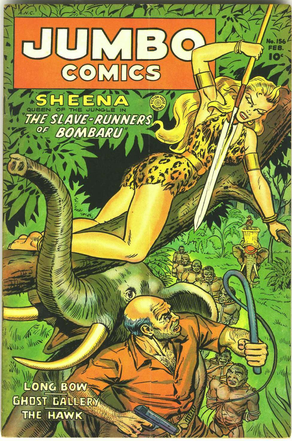 Book Cover For Jumbo Comics 156