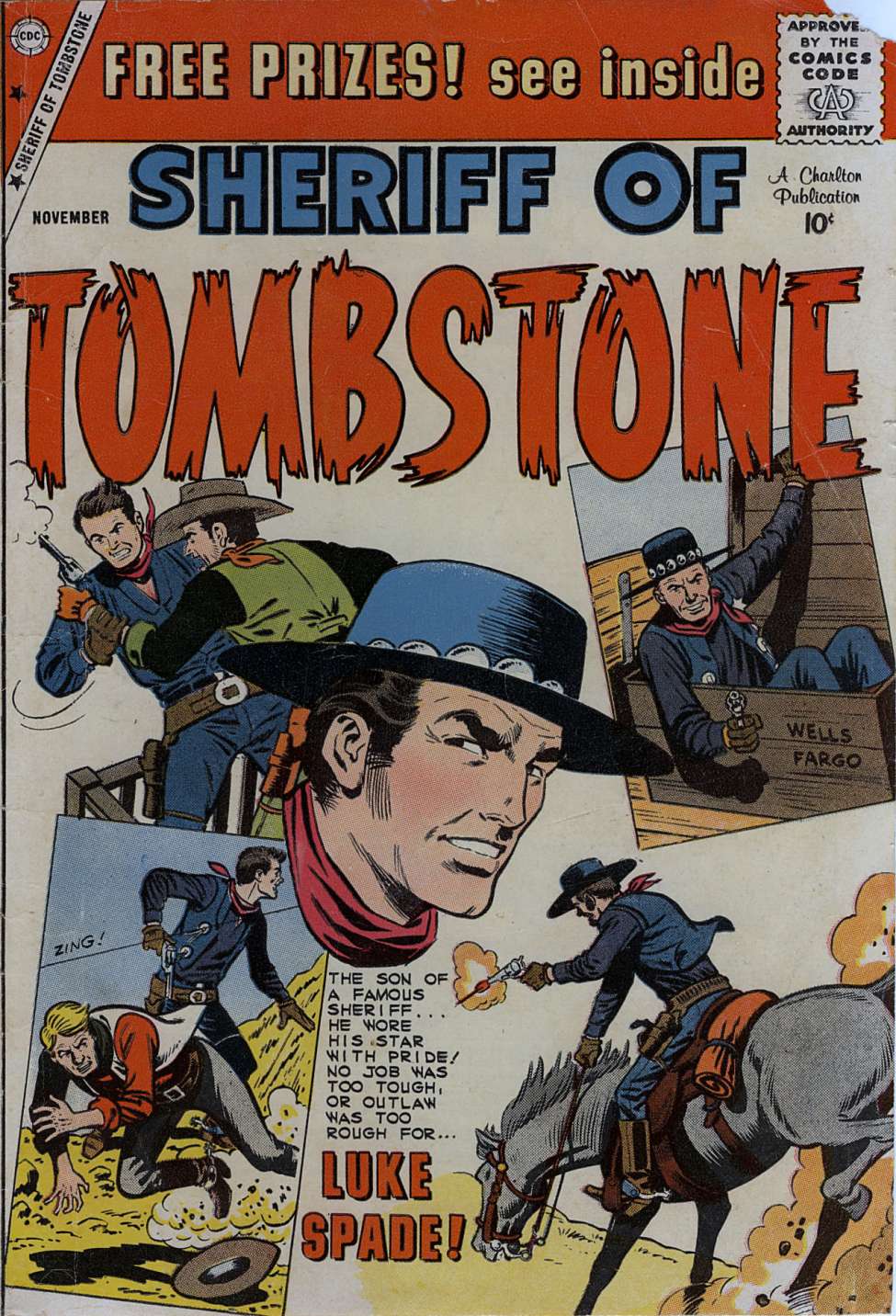 Book Cover For Sheriff of Tombstone 6
