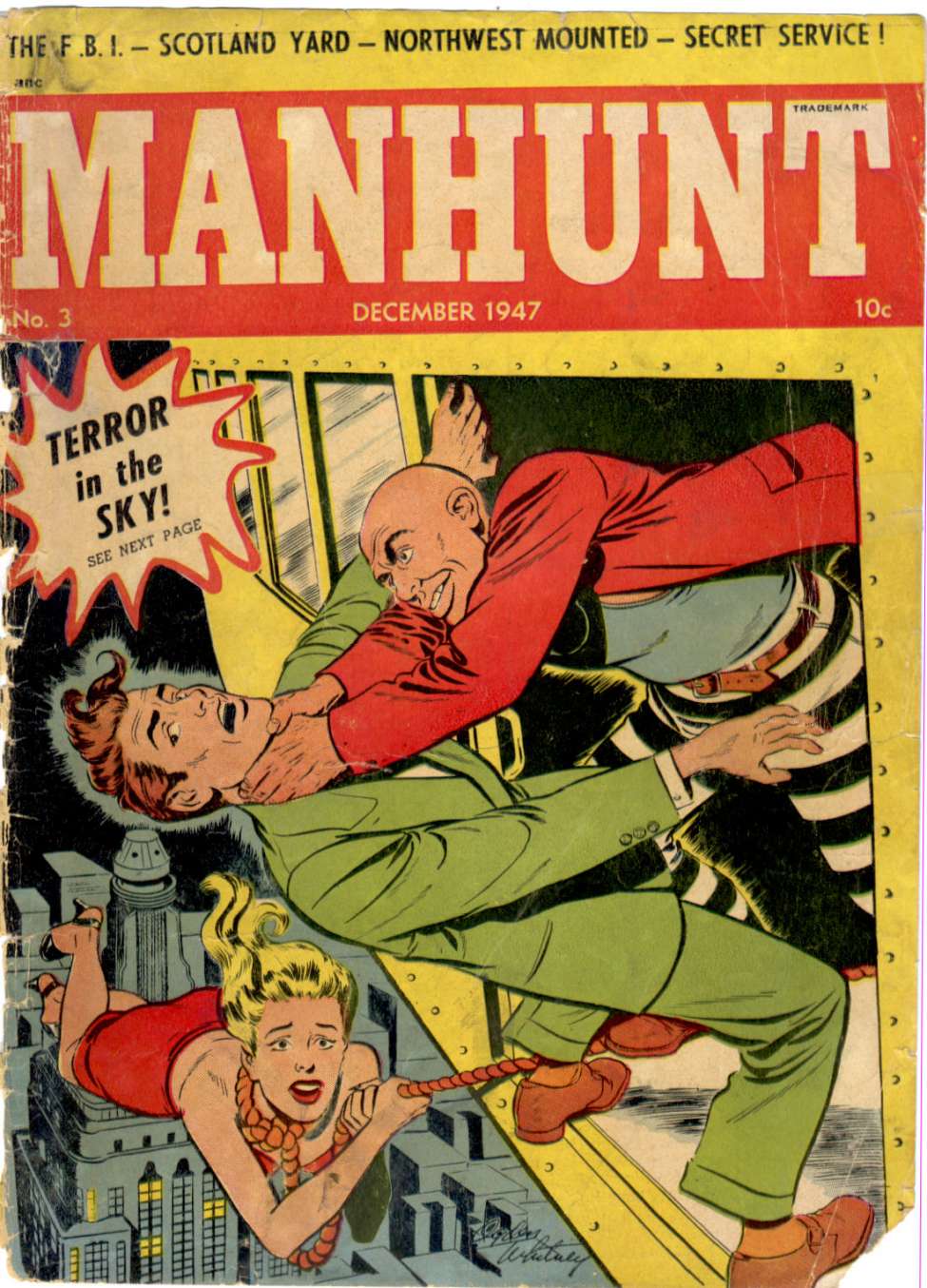 Comic Book Cover For Manhunt 3