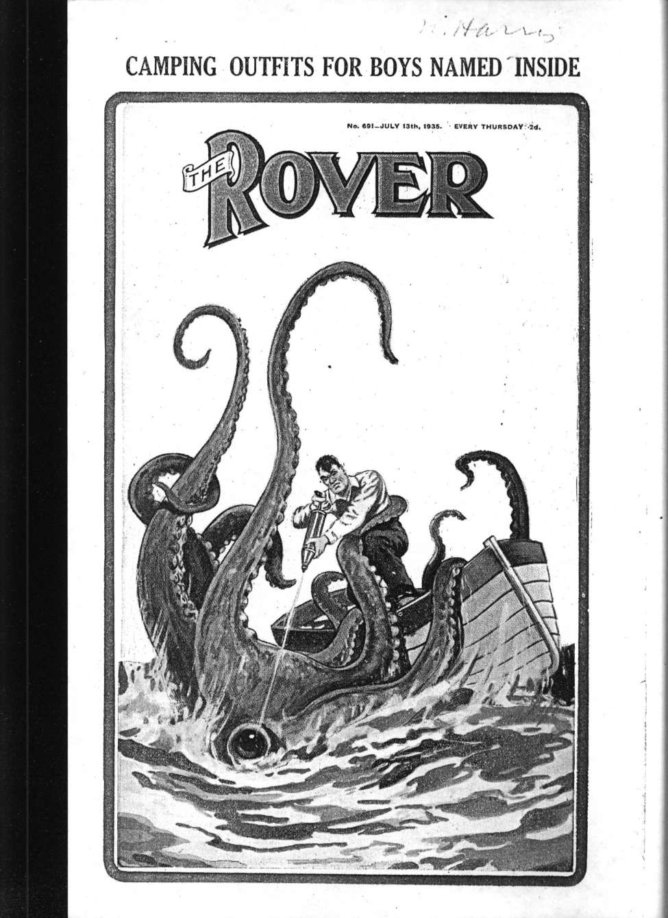 Book Cover For The Rover 691