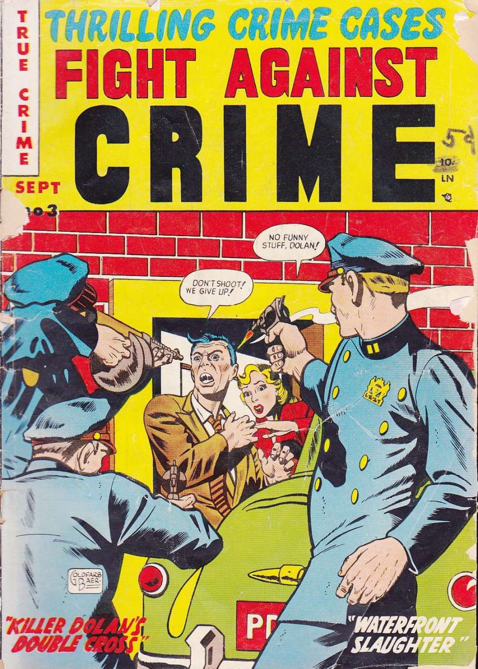 Comic Book Cover For Fight Against Crime 3