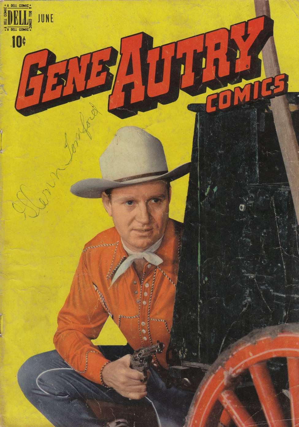 Book Cover For Gene Autry Comics 16