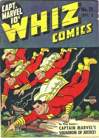 Large Thumbnail For Capt. Marvel Whiz Archives Vol 5