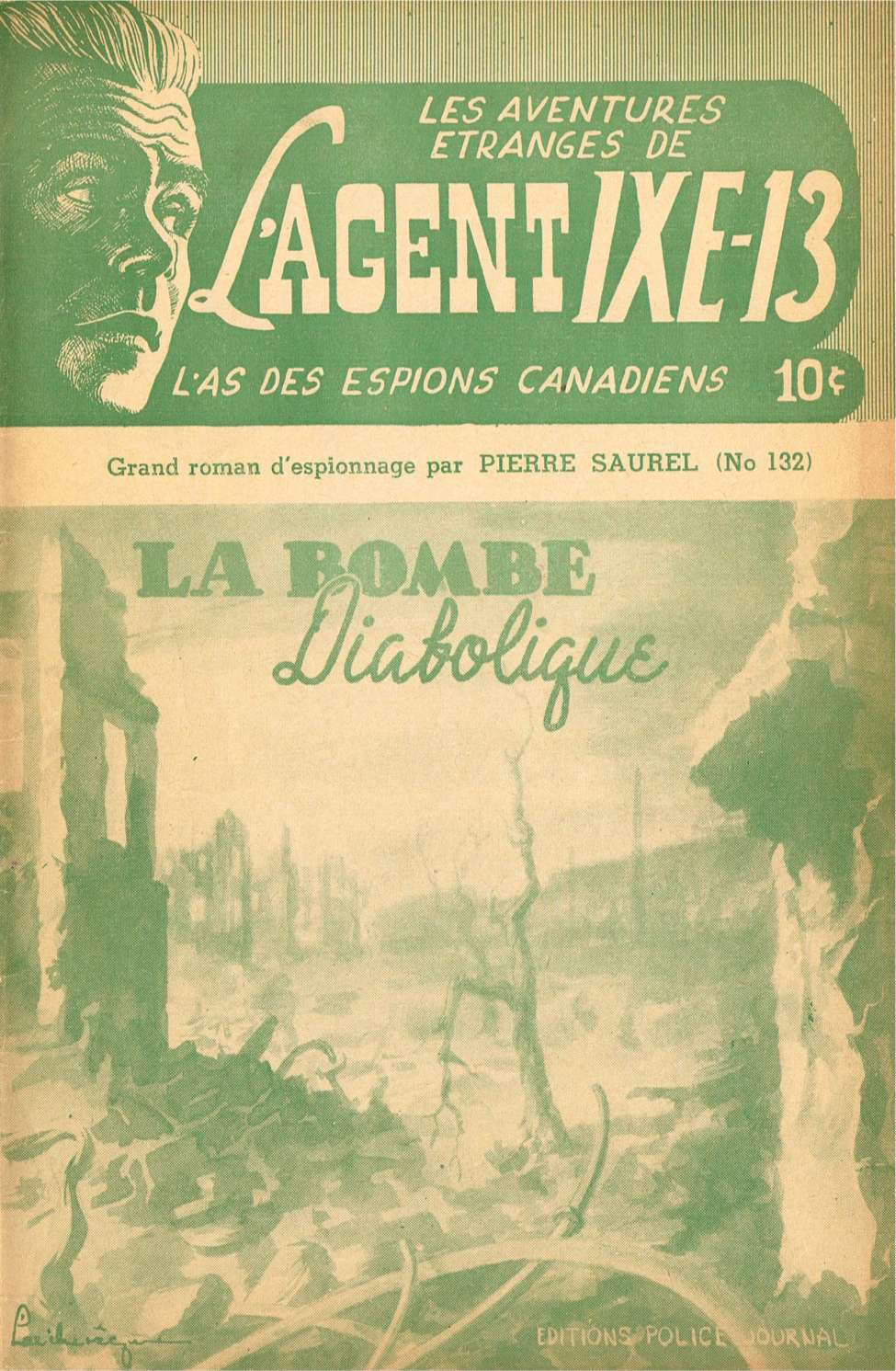 Book Cover For L'Agent IXE-13 v2 132 - La bombe diabolique