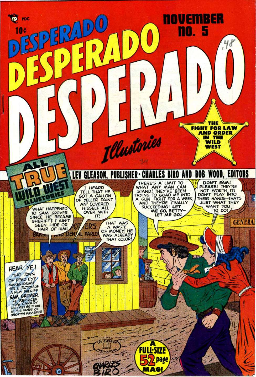 Comic Book Cover For Desperado 5