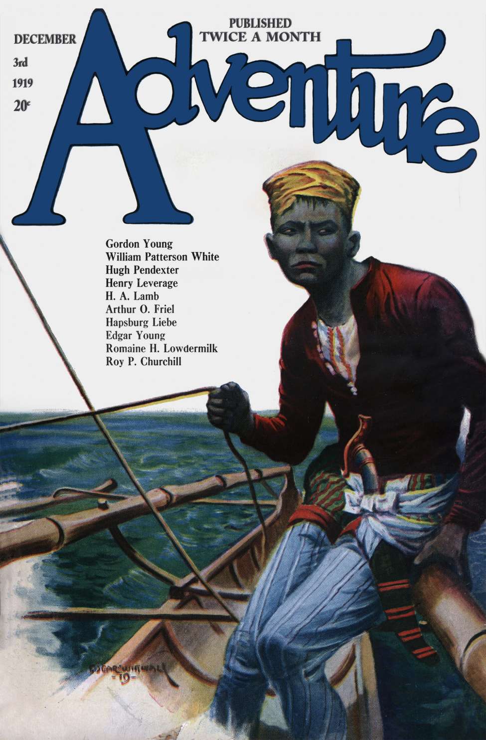 Comic Book Cover For Adventure v23 5