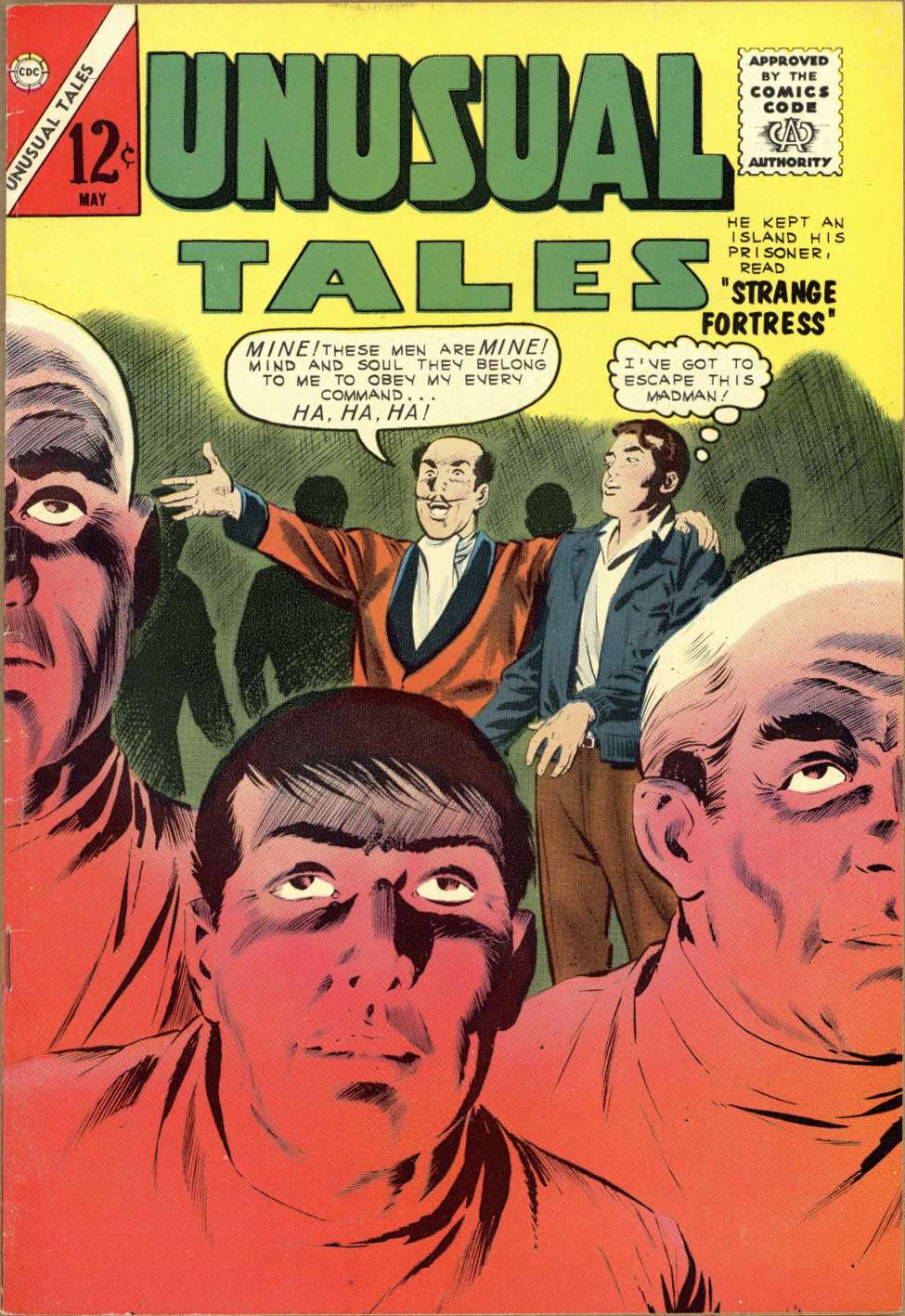 Comic Book Cover For Unusual Tales 39 - Version 2