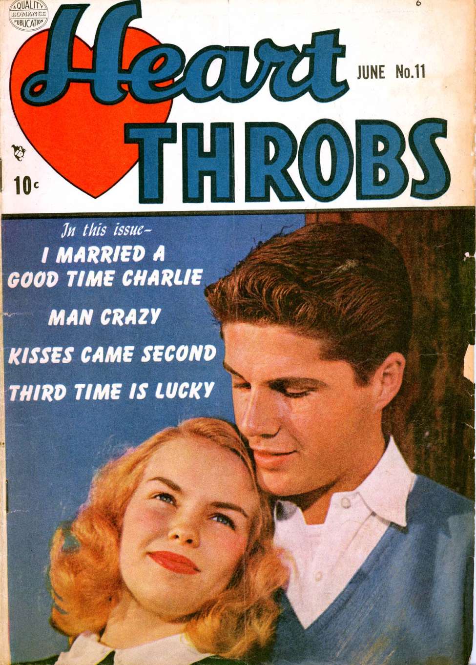 Book Cover For Heart Throbs 11