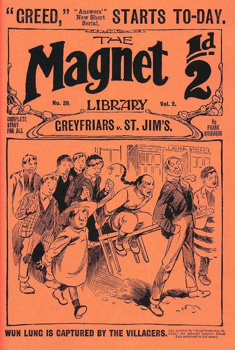 Comic Book Cover For The Magnet 39 - Greyfriars versus St. Jim's