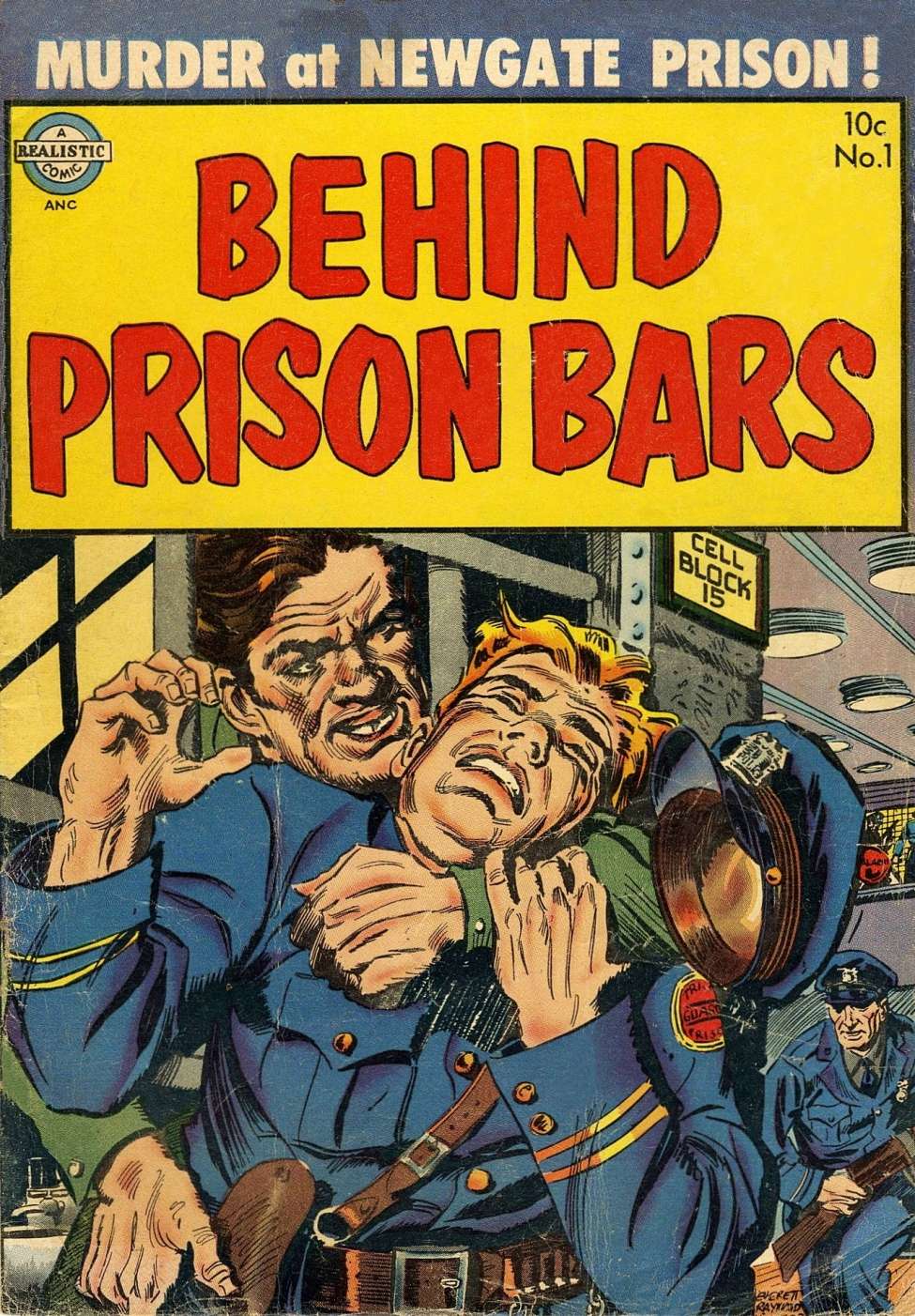Comic Book Cover For Behind Prison Bars 1