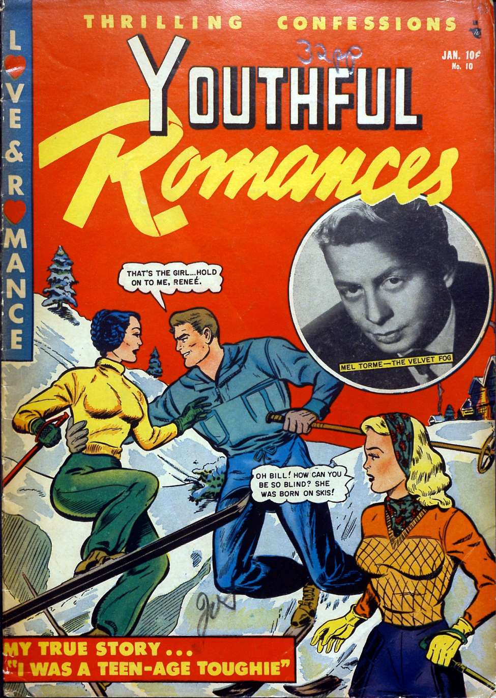Comic Book Cover For Youthful Romances 10