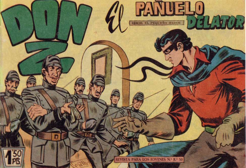 Comic Book Cover For Don Z 3 - El Pañuelo Delator