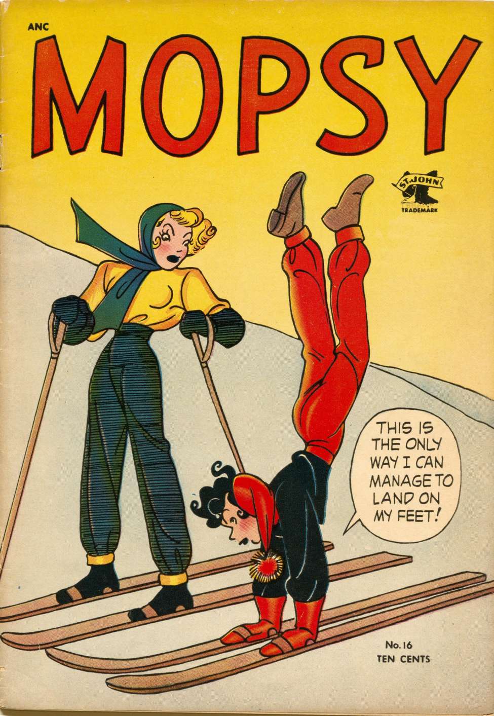 Comic Book Cover For Mopsy 16