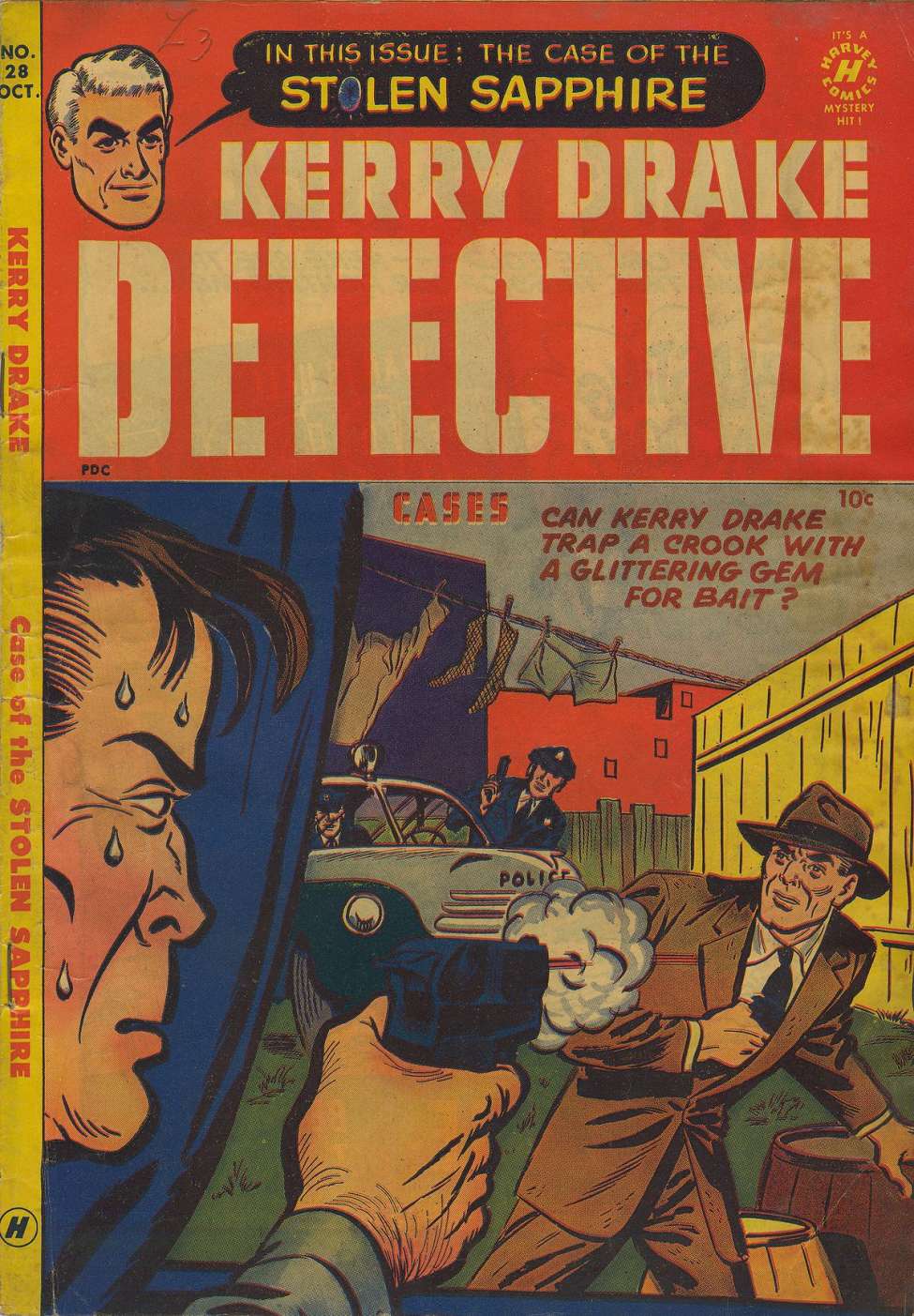 Comic Book Cover For Kerry Drake Detective Cases 28