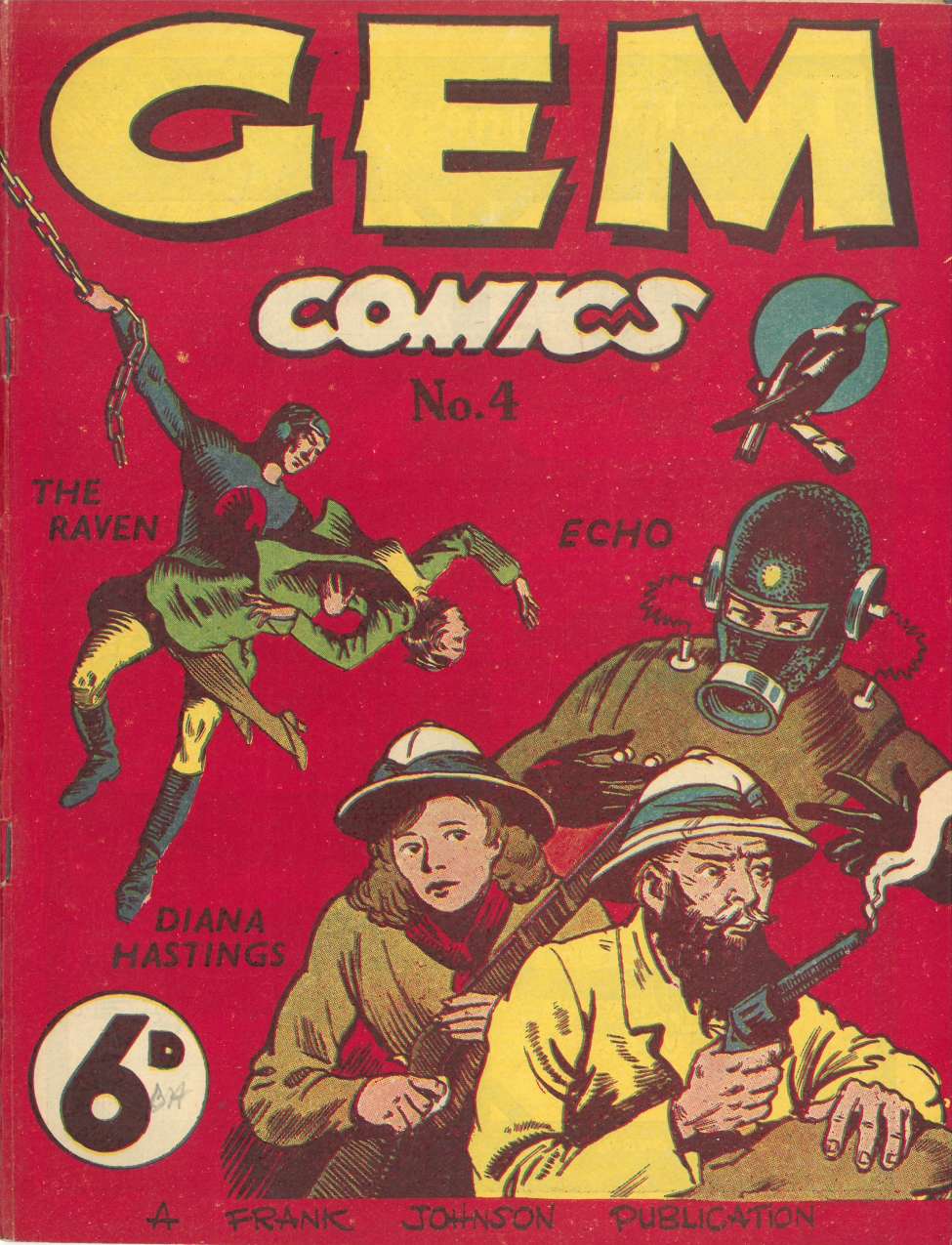 Book Cover For Gem Comics 4