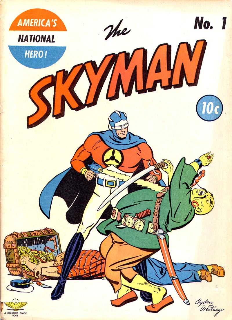 Comic Book Cover For Skyman 1