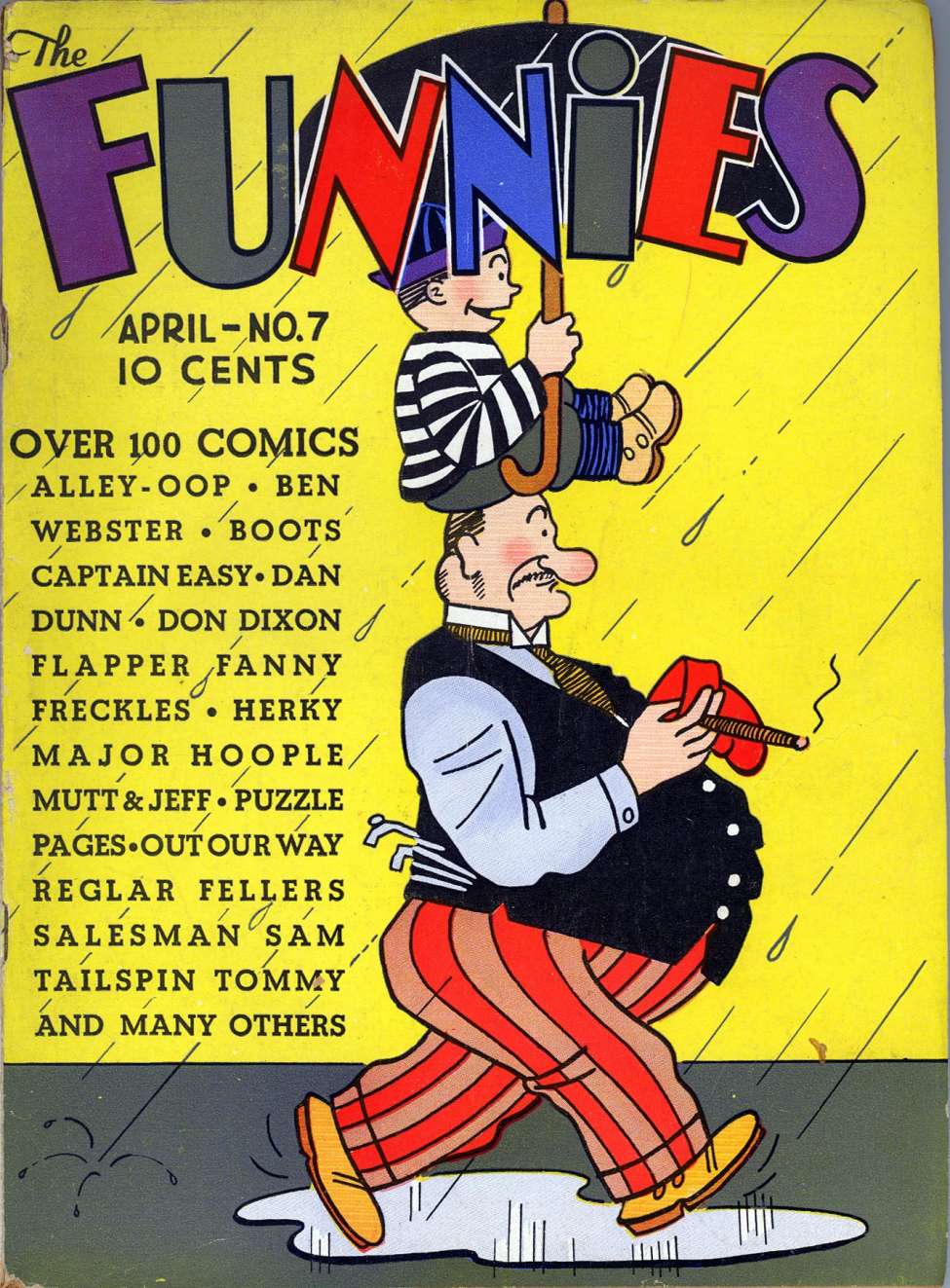 Book Cover For The Funnies 7