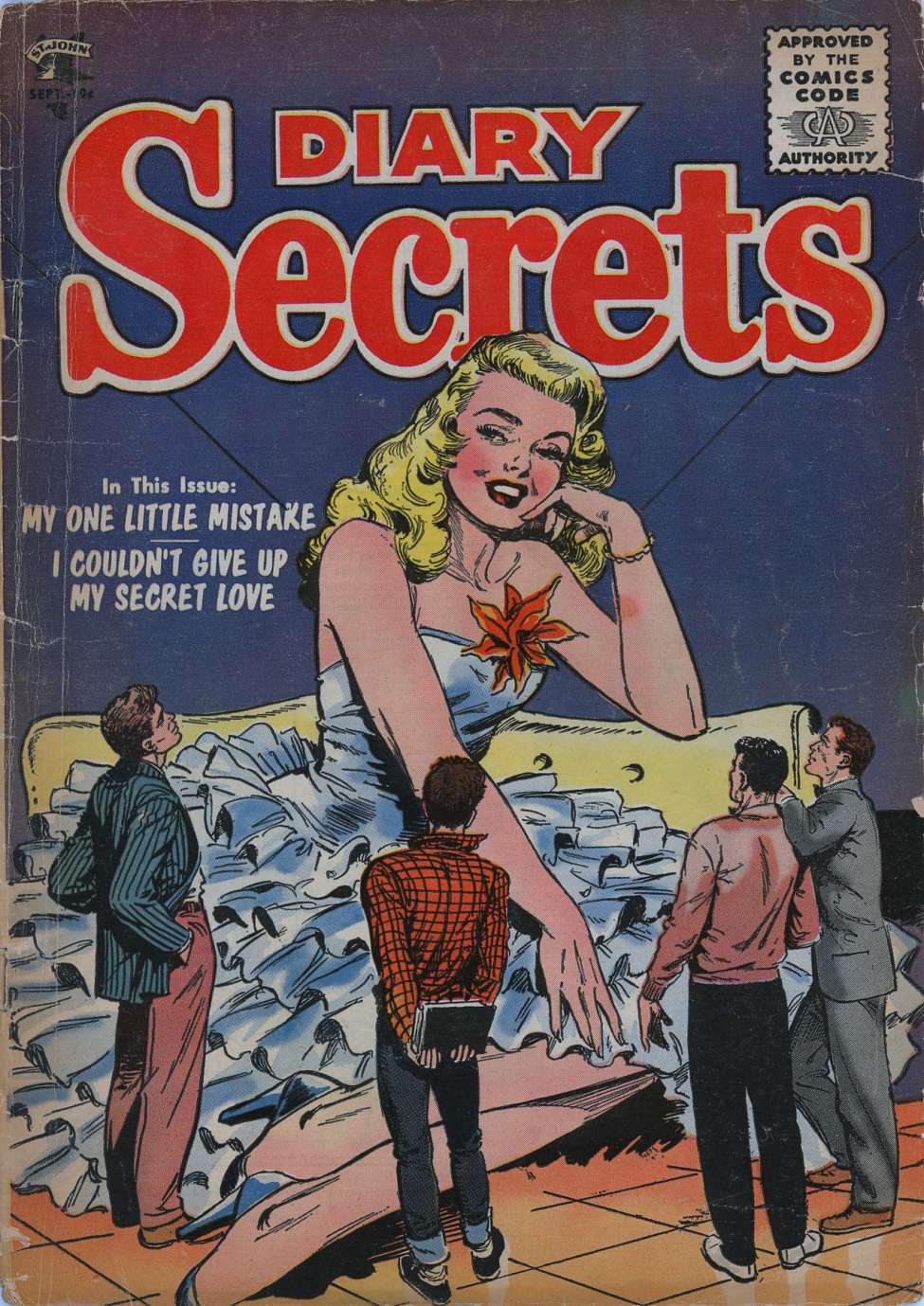 Comic Book Cover For Diary Secrets 30