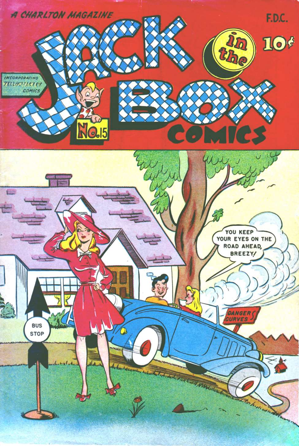Book Cover For Jack-in-the-Box Comics 15
