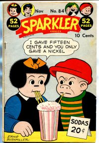 Large Thumbnail For Sparkler Comics 84