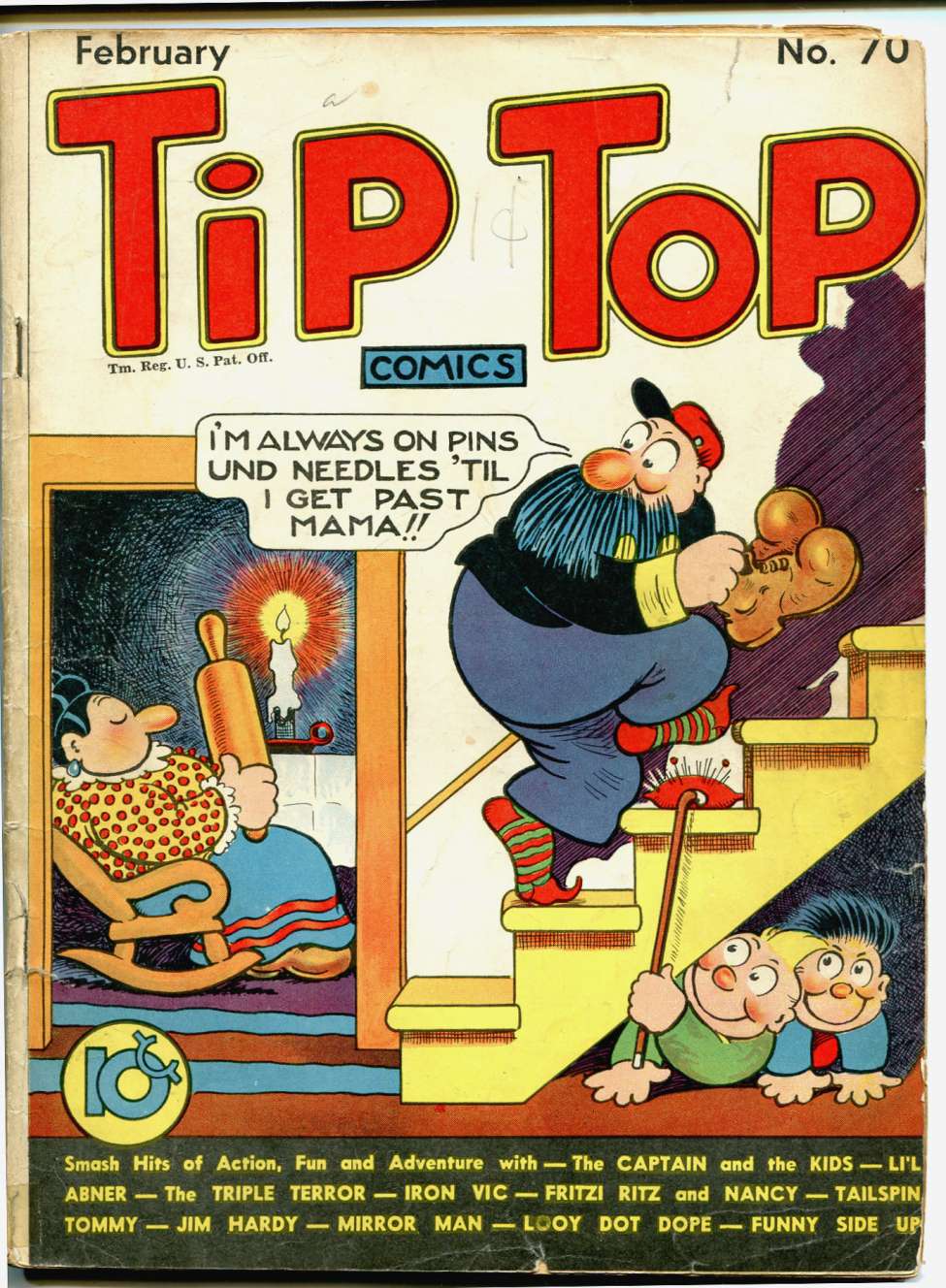 Comic Book Cover For Tip Top Comics 70