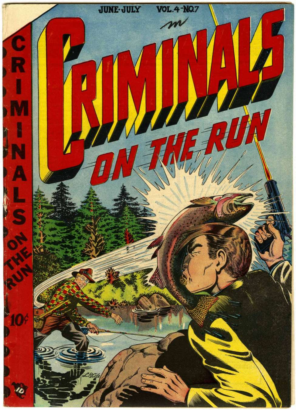 Book Cover For Criminals on the Run v4 7