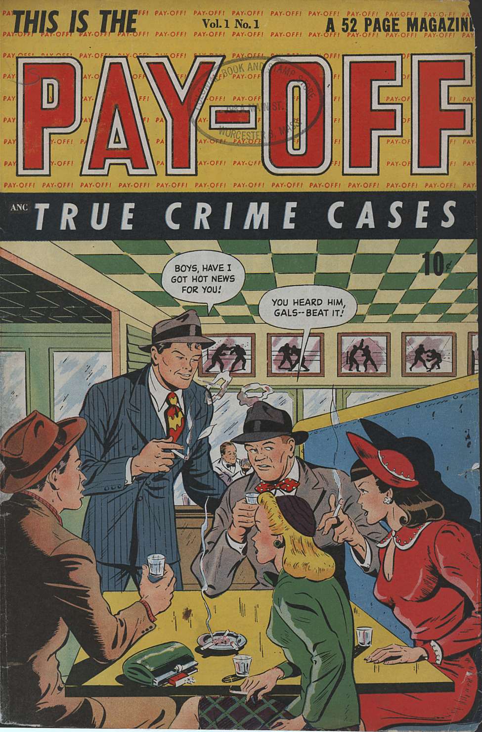 Comic Book Cover For Pay-Off 1