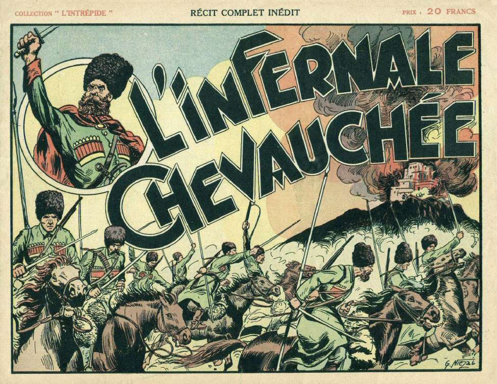 Comic Book Cover For L'Infernale Chevauchee