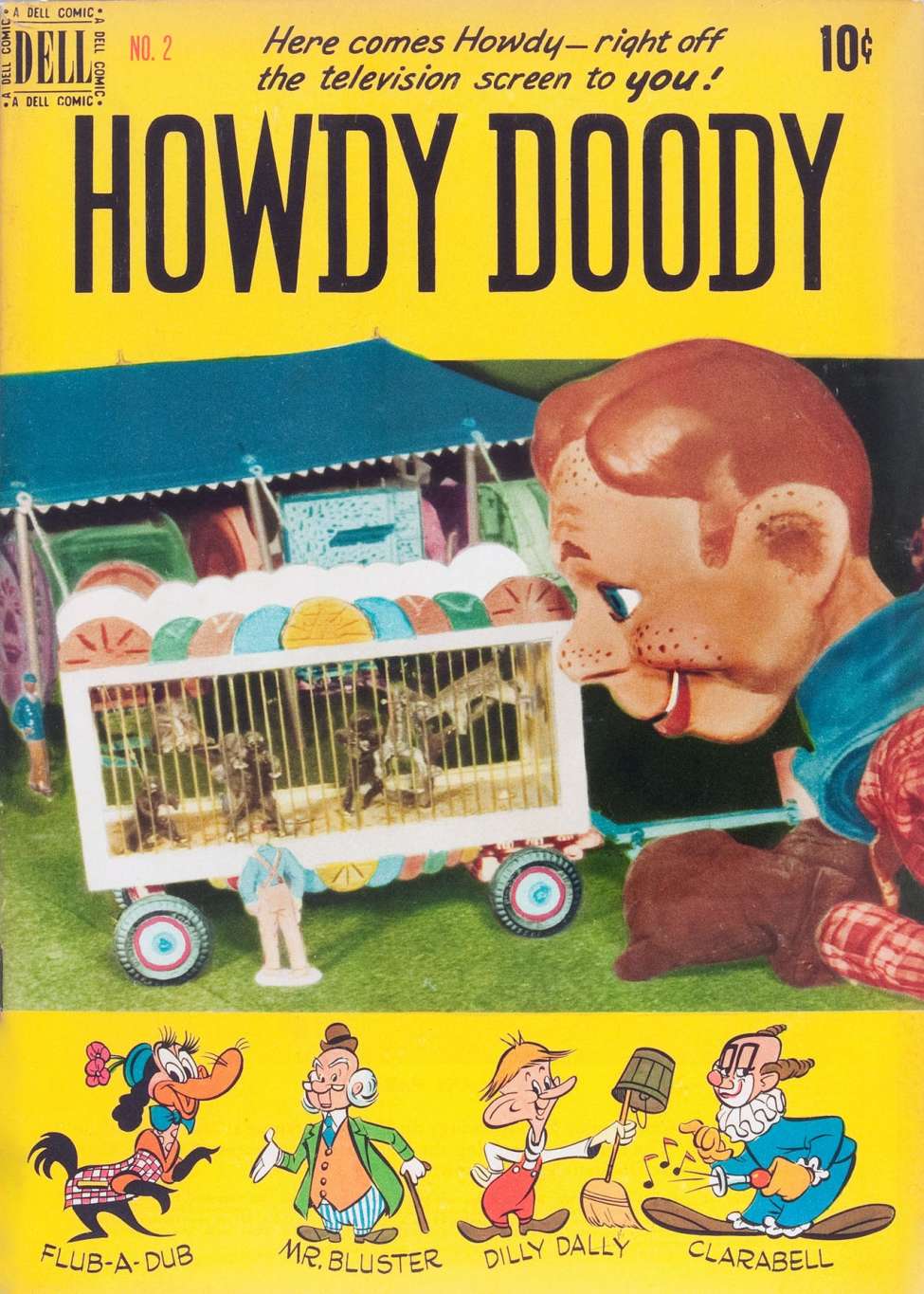 Comic Book Cover For Howdy Doody 2