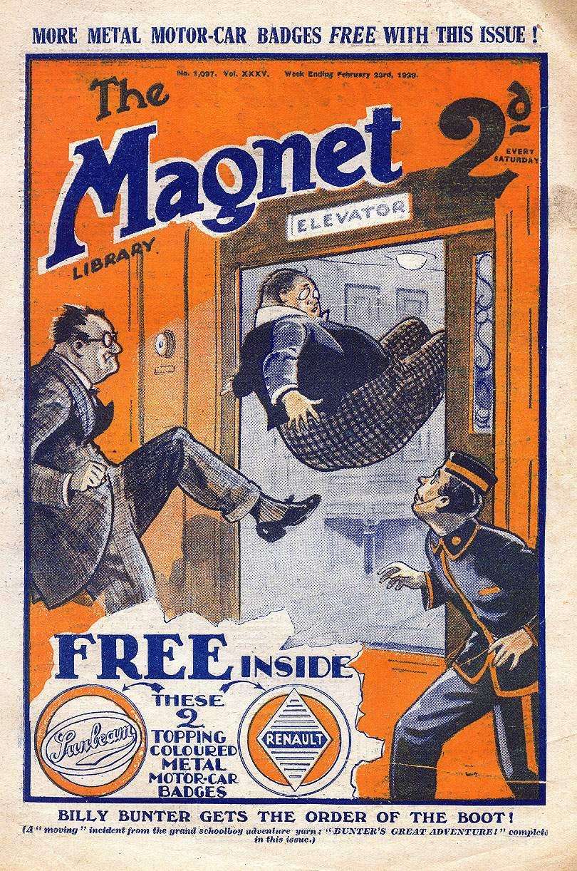 Book Cover For The Magnet 1097 - Bunter's Amazing Adventure!