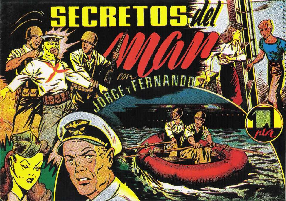 Comic Book Cover For Jorge y Fernando 64 - Secretos del mar
