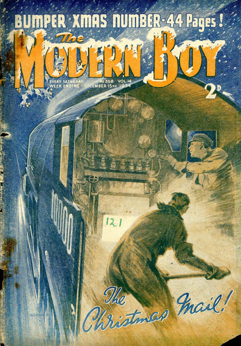 Book Cover For The Modern Boy 358 - The Christmas Mail