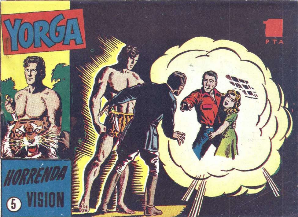Comic Book Cover For Yorga 5 - Horrenda vision