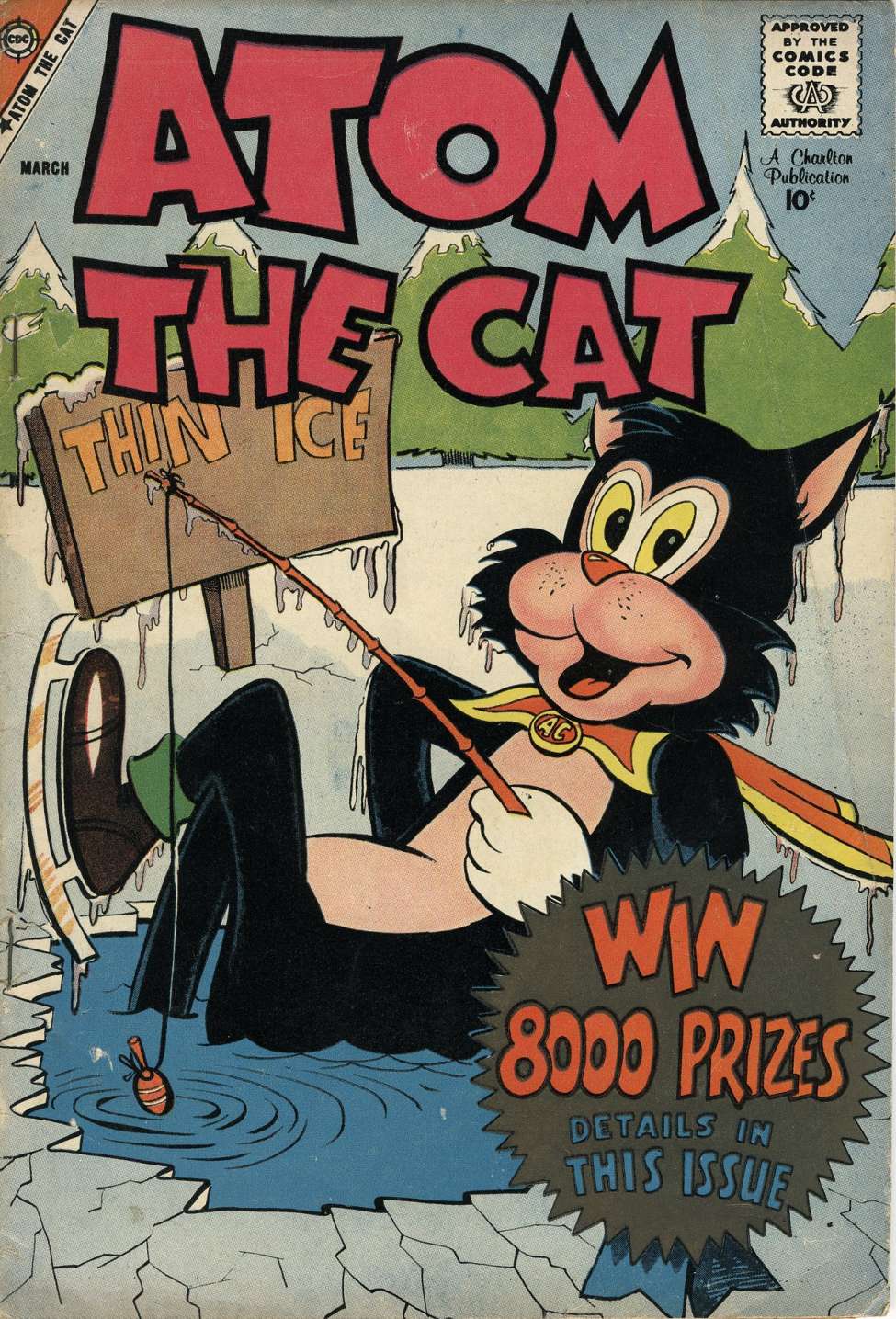 Comic Book Cover For Atom the Cat 15