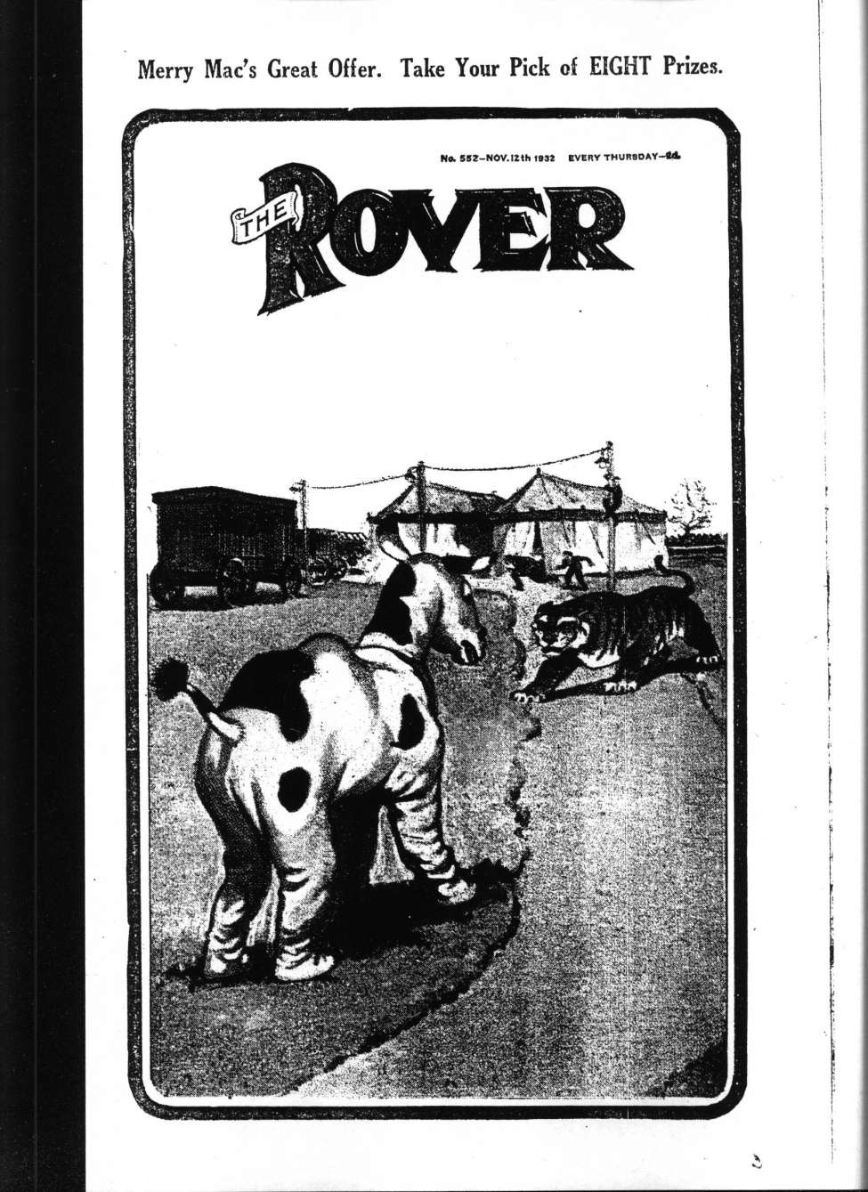 Book Cover For The Rover 552