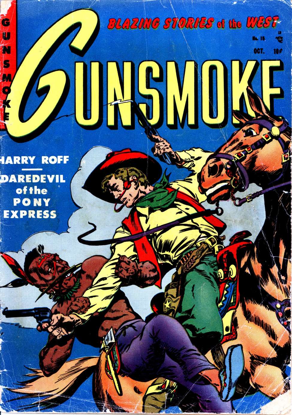 Comic Book Cover For Gunsmoke 15