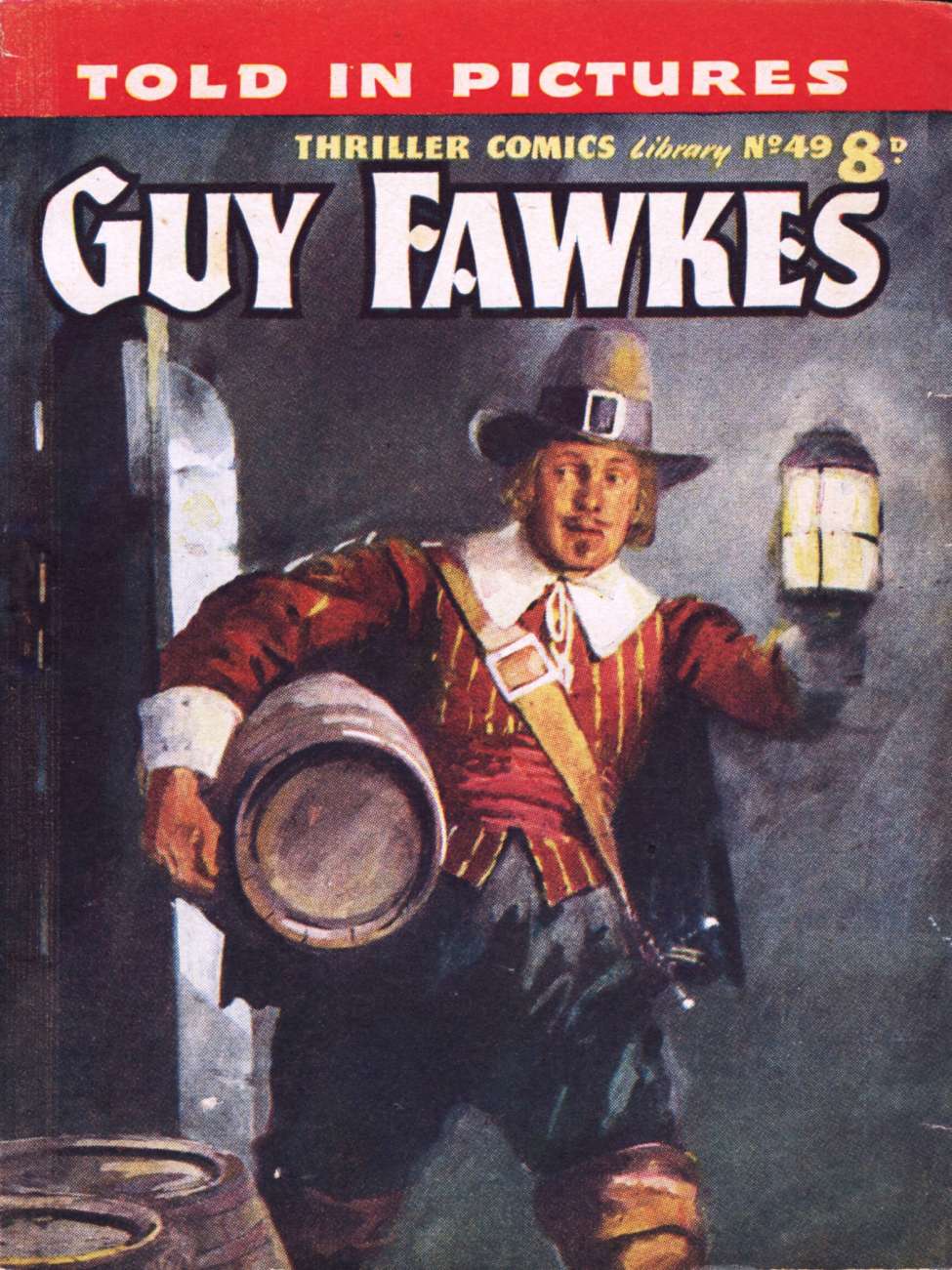 Book Cover For Thriller Comics Library 49 - Guy Fawkes