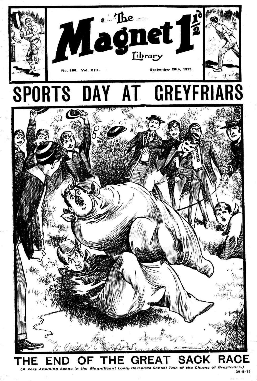 Book Cover For The Magnet 606 - Sports Day at Greyfriars