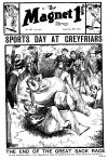 Cover For The Magnet 606 - Sports Day at Greyfriars