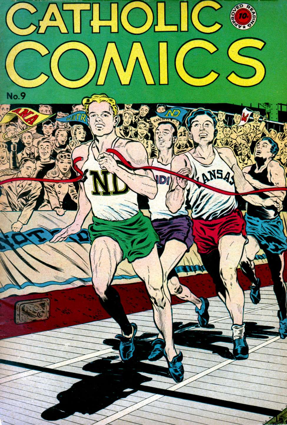 Comic Book Cover For Catholic Comics v1 9